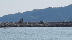 Rapallo, ripartiti i lavori di ricostruzione della diga del Porto Turistico