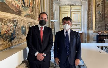 L'incontro tra i presidenti dei giovani di Confitarma e Confindustria