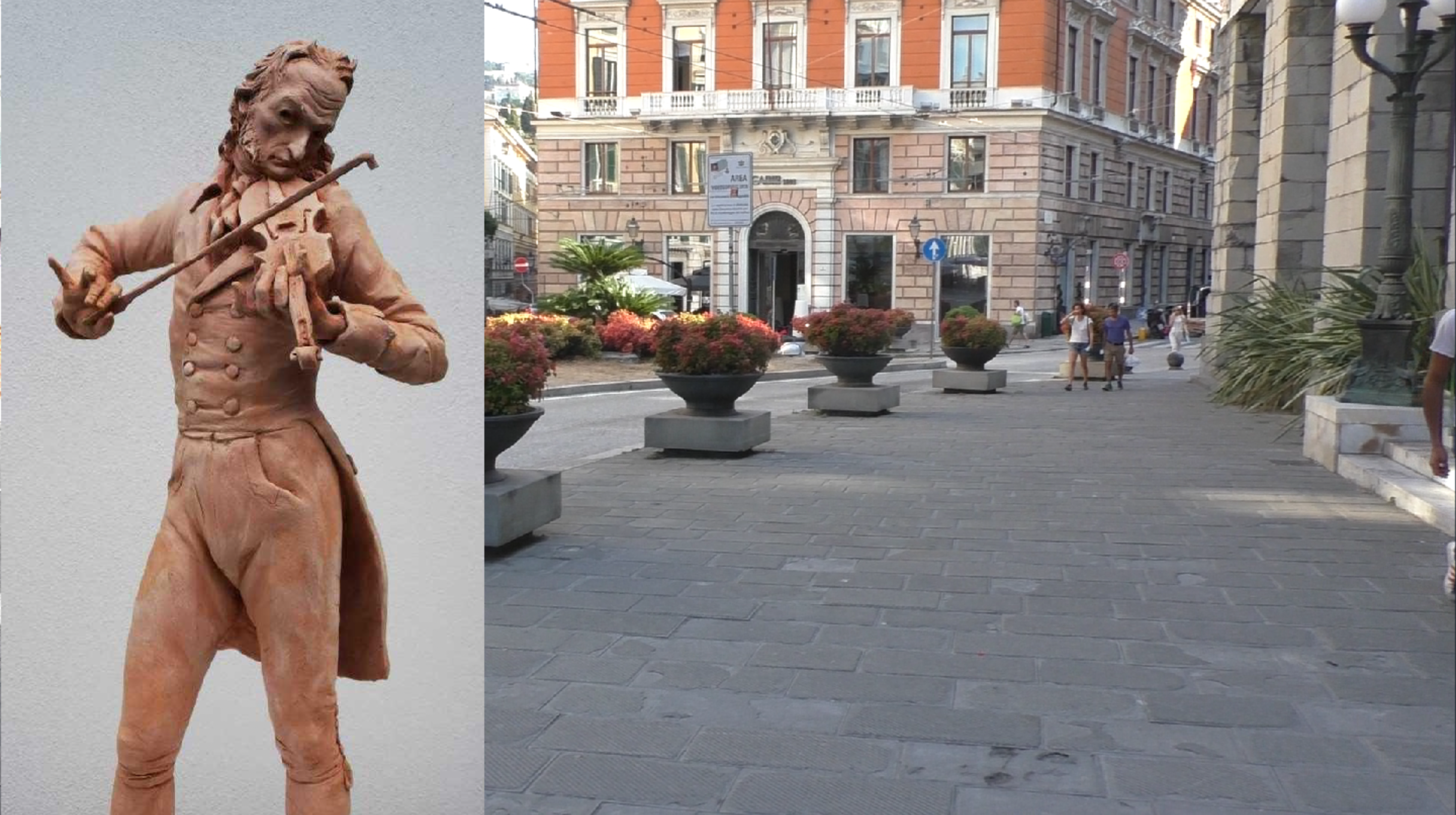 Il caso: la statua di Paganini non trova posto a Genova