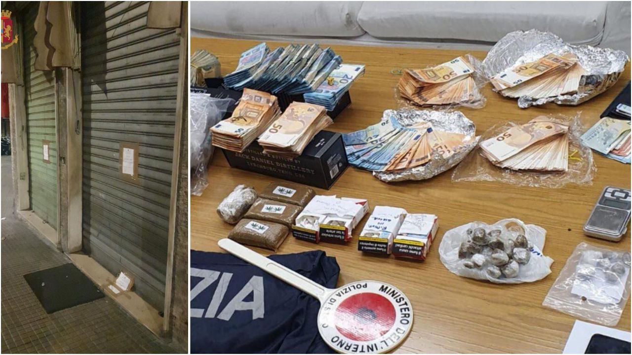 Marassi, 2 kg di hashish, 600 grammi di cocaina e 32 mila euro nel bar: titolare arrestato