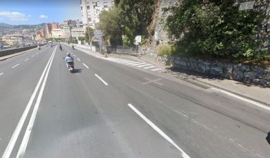 Genova, motociclista gravemente ferito dopo incidente in Corso Saffi