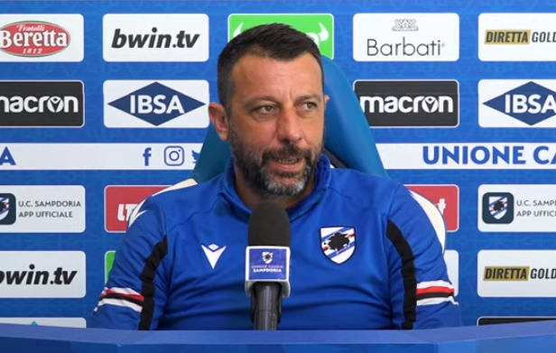 Sampdoria, D'Aversa: "Caputo lo volevo già in passato, può giocare con Quagliarella"  