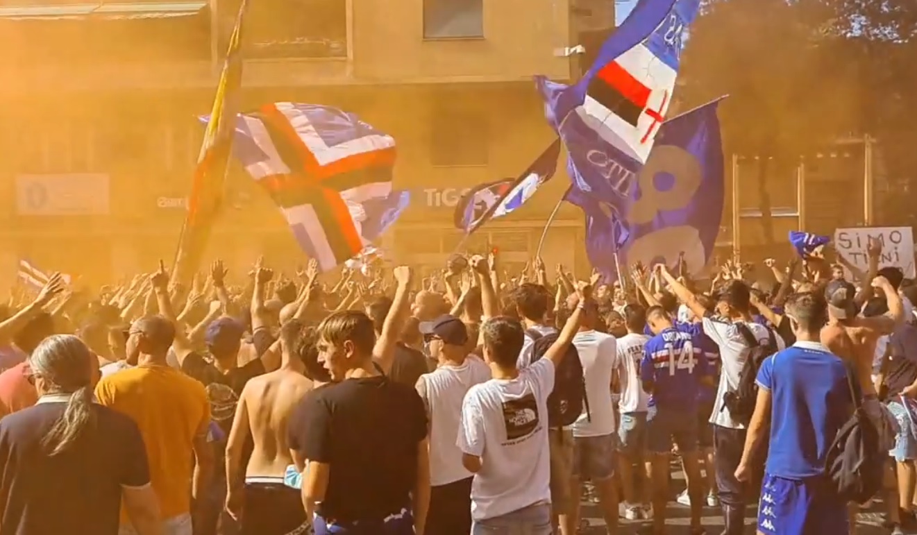 La Sampdoria chiama i tifosi: "Vi stiamo aspettando... Dentro"