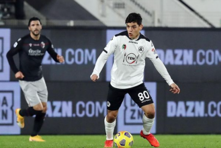 Spezia, si ferma Agudelo: frattura del quinto metatarso del piede destro