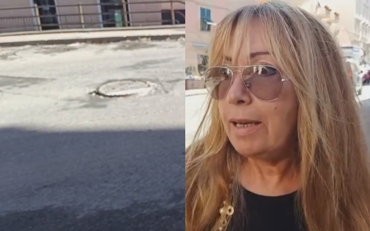 Nervi, lavori senza preavviso in via Oberdan: "Non sappiamo cosa accadrà"