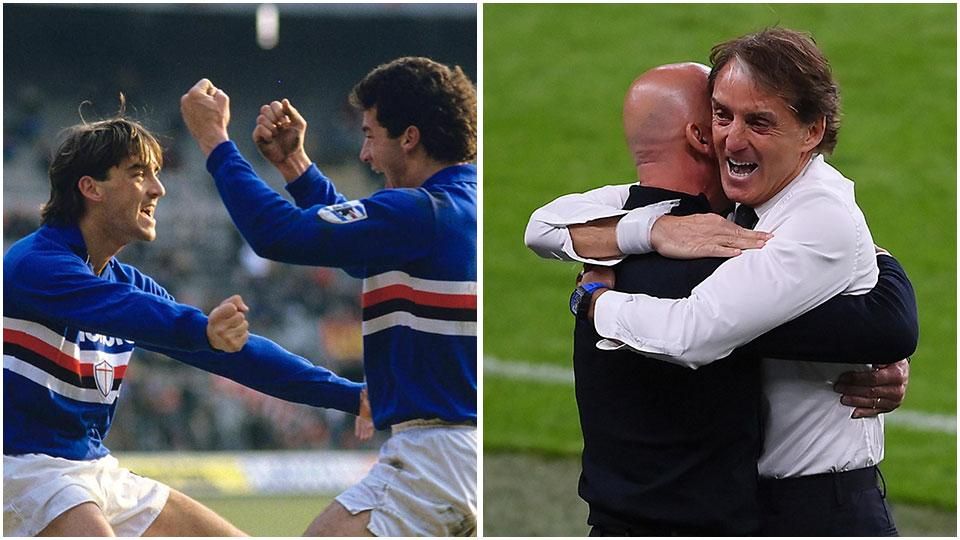 Mancini: "Alla Sampdoria con Vialli? Non sarebbe male, ma dovremmo fare ancora meglio"