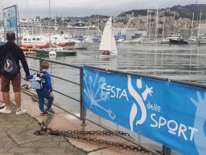 Genova, la Festa dello Sport al Porto Antico chiude in anticipo a causa del maltempo