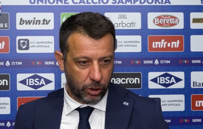 Sampdoria, D'Aversa: "Giocare bene non basta, voglio i risultati"