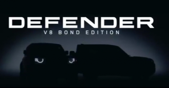 Land Rover Defender V8 Bond edition: il nuovo film di 007 diventa vetrina 