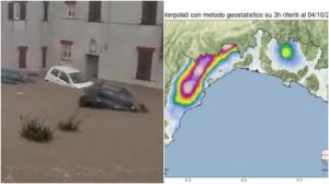 Allerta Liguria, paura nel savonese: esce il Letimbro a Santuario, esondazioni a Pontinvrea