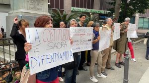 Genova, l'allerta meteo non ferma i no green pass: "Ci stanno togliendo tutto"