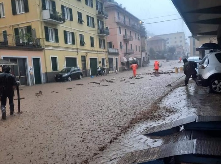 Liguria, il bilancio del maltempo: 10 famiglie sfollate e 21 isolate