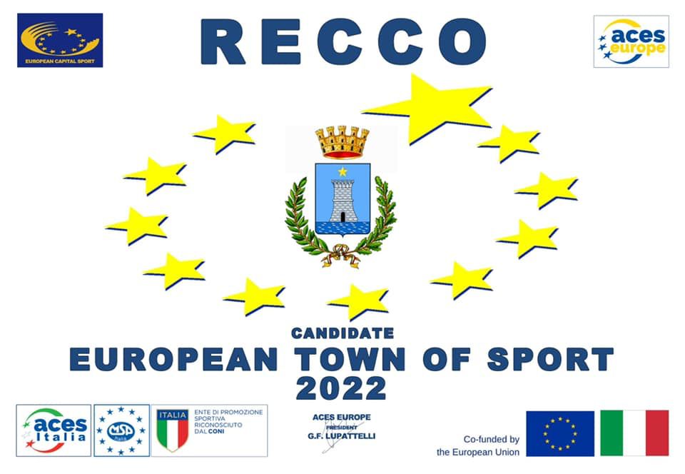 È ufficiale: Recco sarà "Comune Europeo dello Sport 2022"