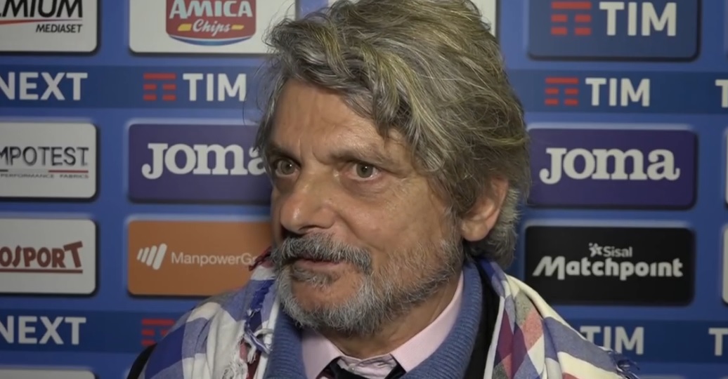 Sampdoria, Ferrero polemico: "Cosa cambia tra 75% o 100% allo stadio?"