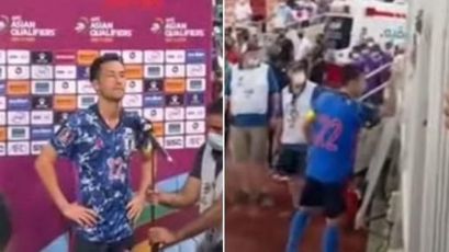 Furia Yoshida contro i tifosi arabi: “Gesti discriminatori per tutta la partita”