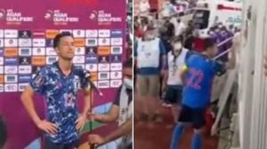 Furia Yoshida contro i tifosi arabi: “Gesti discriminatori per tutta la partita”