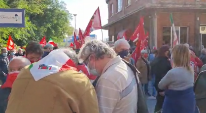 Guerriglia a Roma, la reazione della Cgil: presidi anche in Liguria
