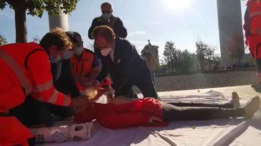 Genova, alla Radura della Memoria la Giornata Mondiale della rianimazione cardio-polmonare