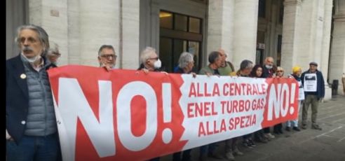 "No alla centrale turbogas di Enel alla Spezia": Legambiente guida la protesta