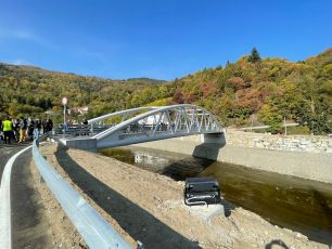 Murialdo, inaugurato il nuovo ponte a cinque anni dal crollo