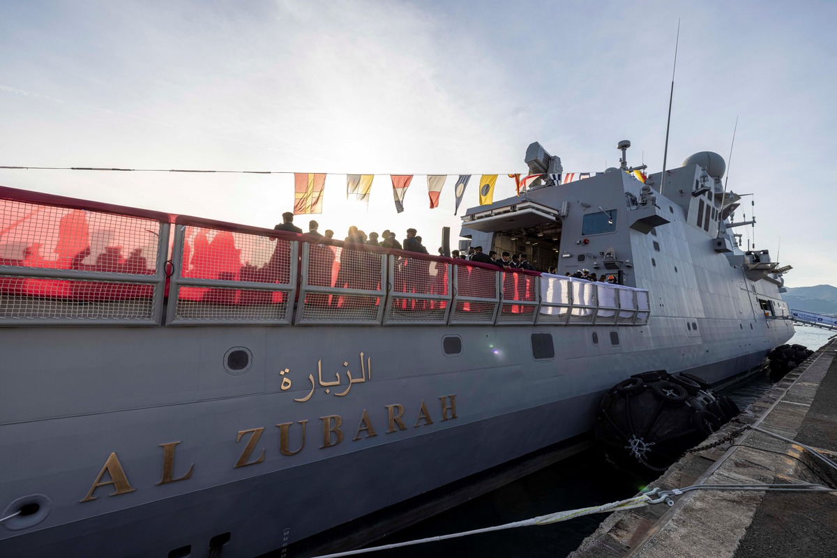 Spezia, Fincantieri consegna la prima delle 7 corvette commissionate dalla Marina del Qatar