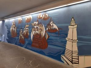 "We lovecolorz", la street art torna a colorare il tunnel di Borgo incrociati a Genova