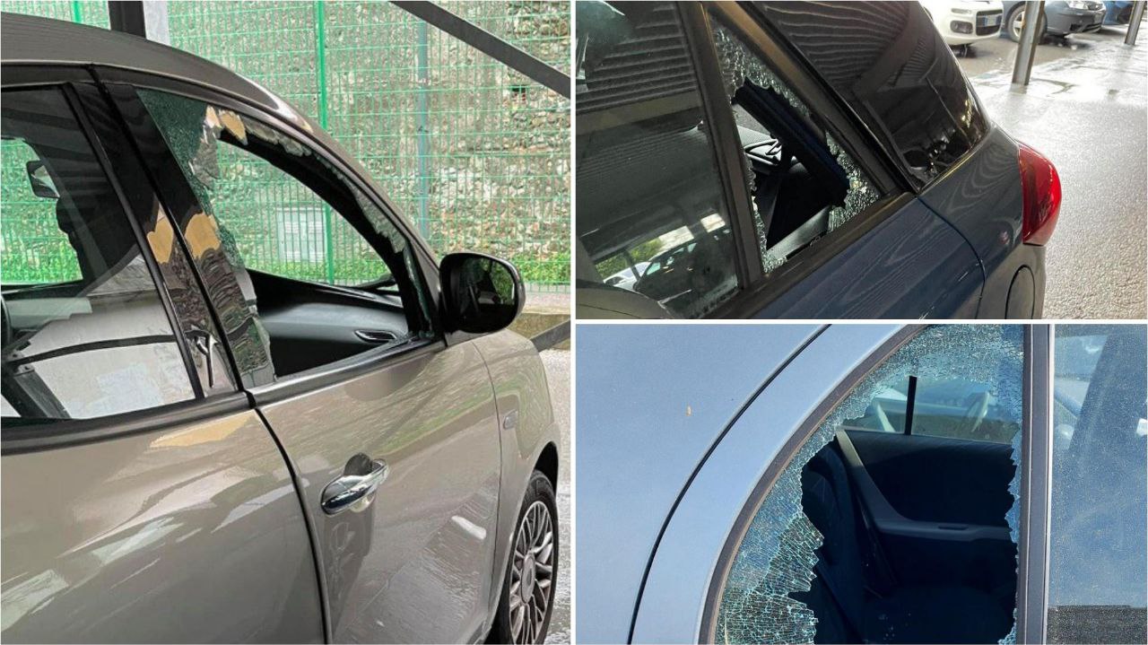 Savona, raid vandalico contro le auto in via Piave: decine di finestrini in frantumi