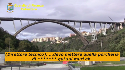 Sequestrato il ponte Morandi a Catanzaro: usato materiale scadente, 6 misure cautelari