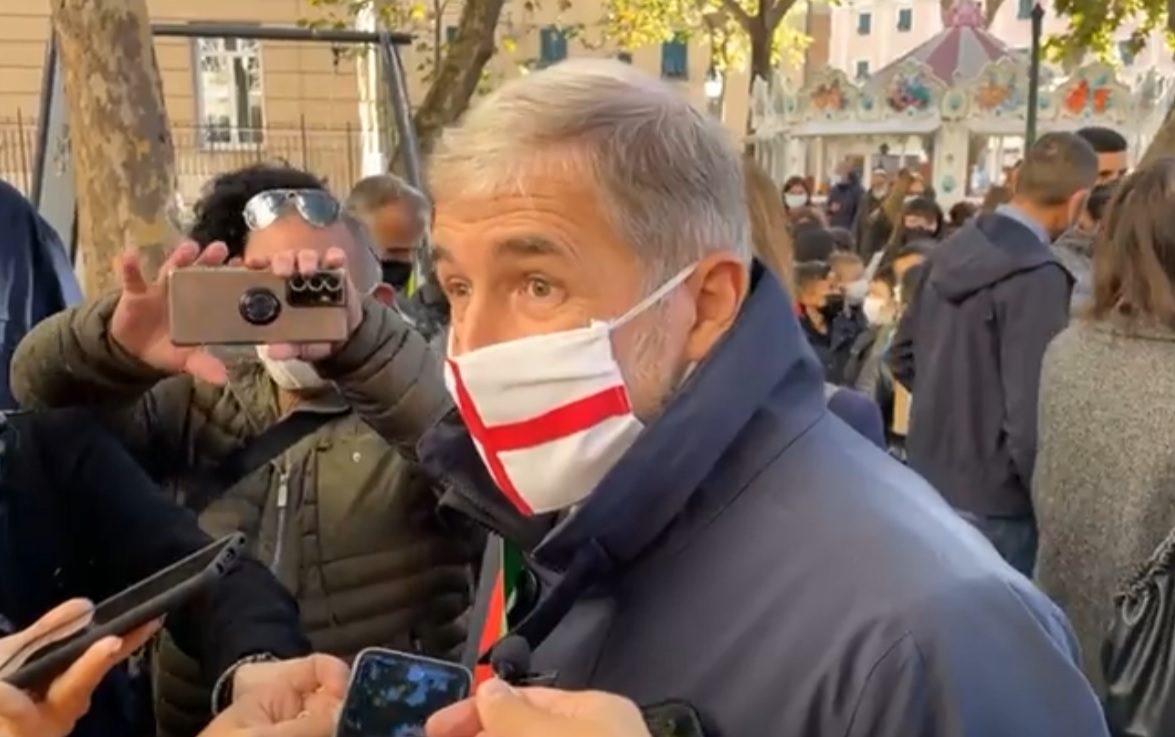 Genova, Bucci: "I giardini dell'ex mercato di corso Sardegna dedicati alle vittime dell'alluvione"