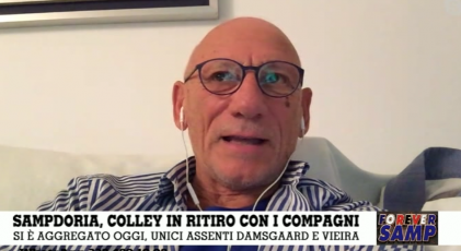 Sampdoria, Cagni a Telenord: "Ritiro troppo lungo, bisogna pensare a subire meno gol"