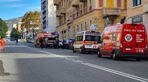 Genova, allarme bomba in via Cavallotti. Tutto risolto