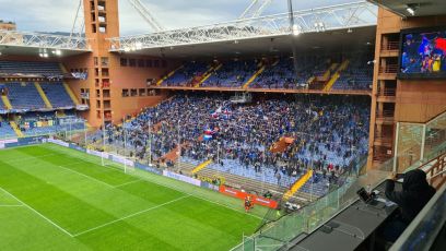 La Sampdoria cade 2-1 con il Bologna, fischi della Sud, D’Aversa in bilico