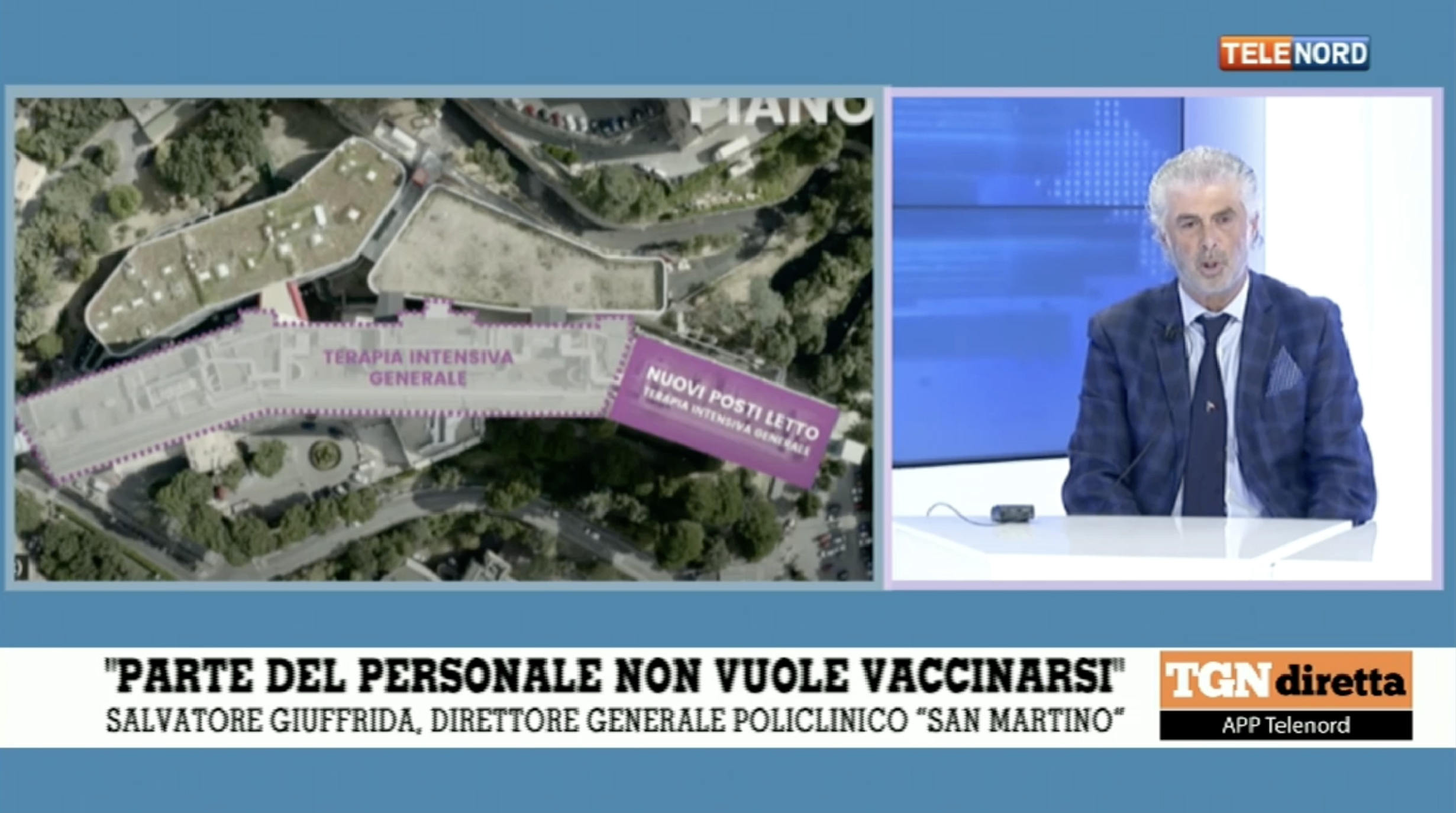 Al San Martino sono 135 gli operatori sanitari  fermi perché non vaccinati
