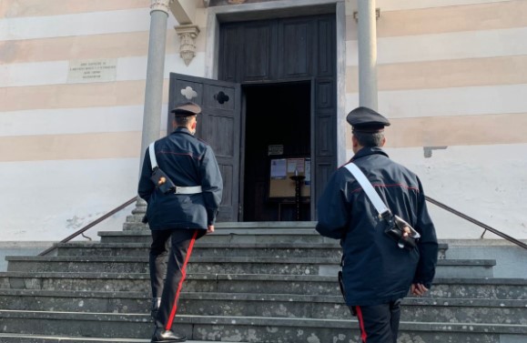 Chiavari, rubano le offerte nella chiesa dei Frati Cappuccini: arrestati dai carabinieri