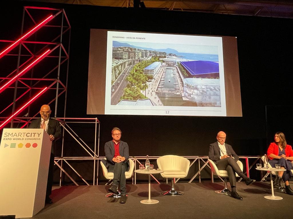 Genova ,il waterfront di Levante e Porto Antico allo Smart City Congress di Barcellona