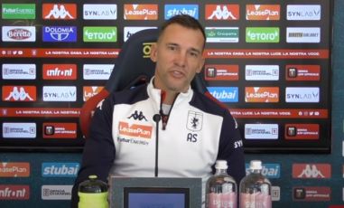 Genoa, Shevchenko: "Serve ottimismo nonostante gli infortuni, qualche responsabilità del campo"