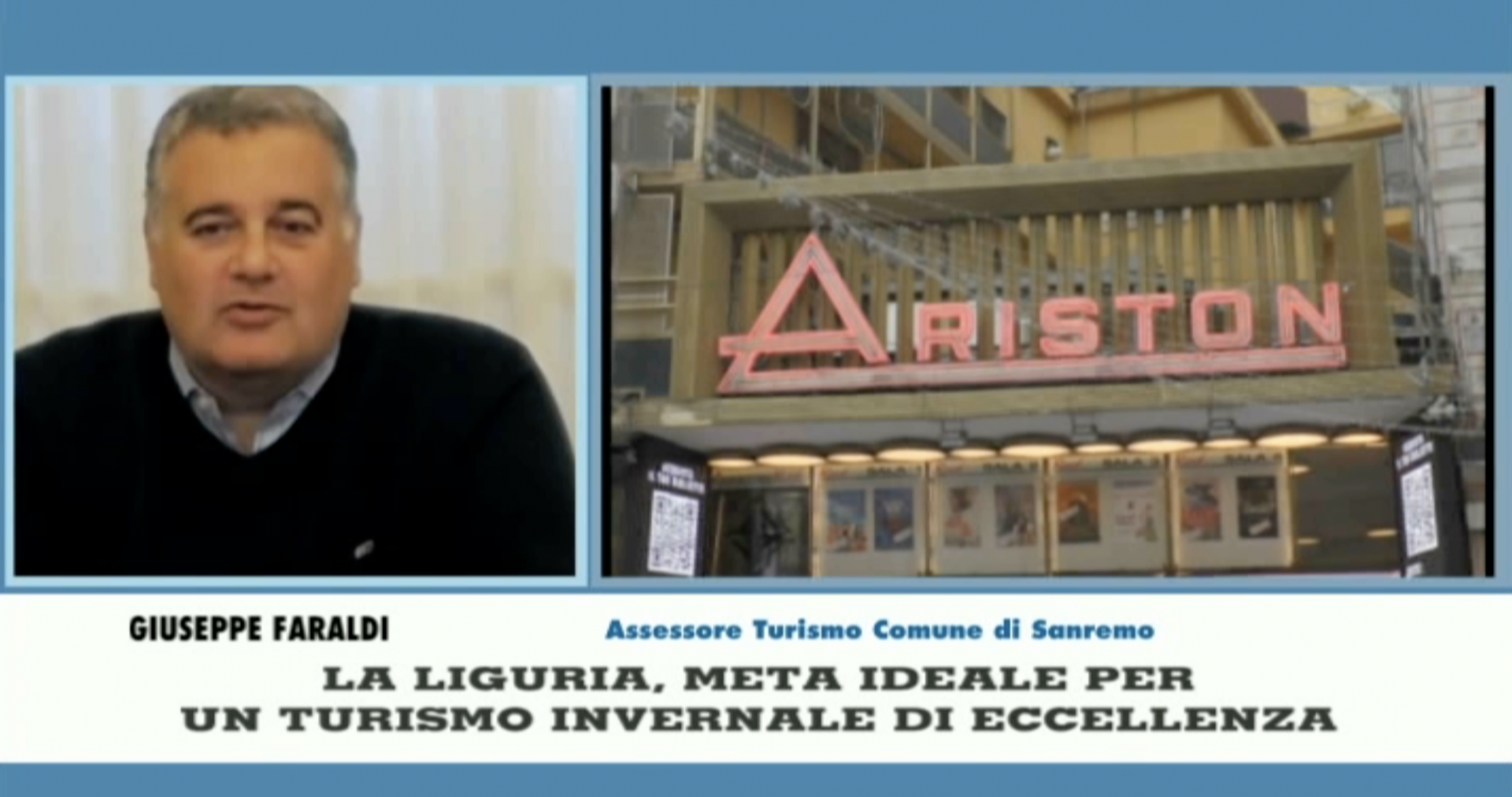 Turismo d'inverno, Faraldi: "A Sanremo numeri importanti anche ad ottobre"