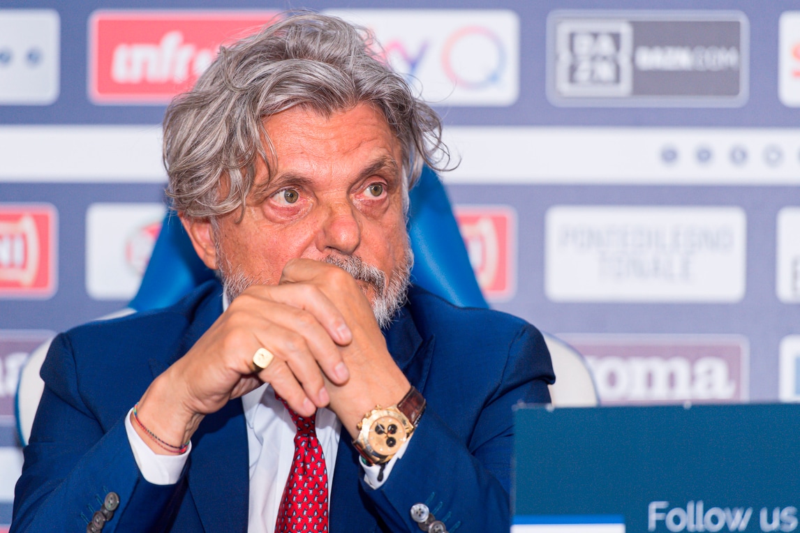Sampdoria, guai in vista per Ferrero. Ipotesi bancarotta fraudolenta