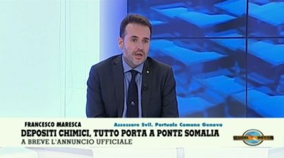 Genova, depositi chimici, Maresca a Telenord: "Nostro obiettivo è il bene della città"
