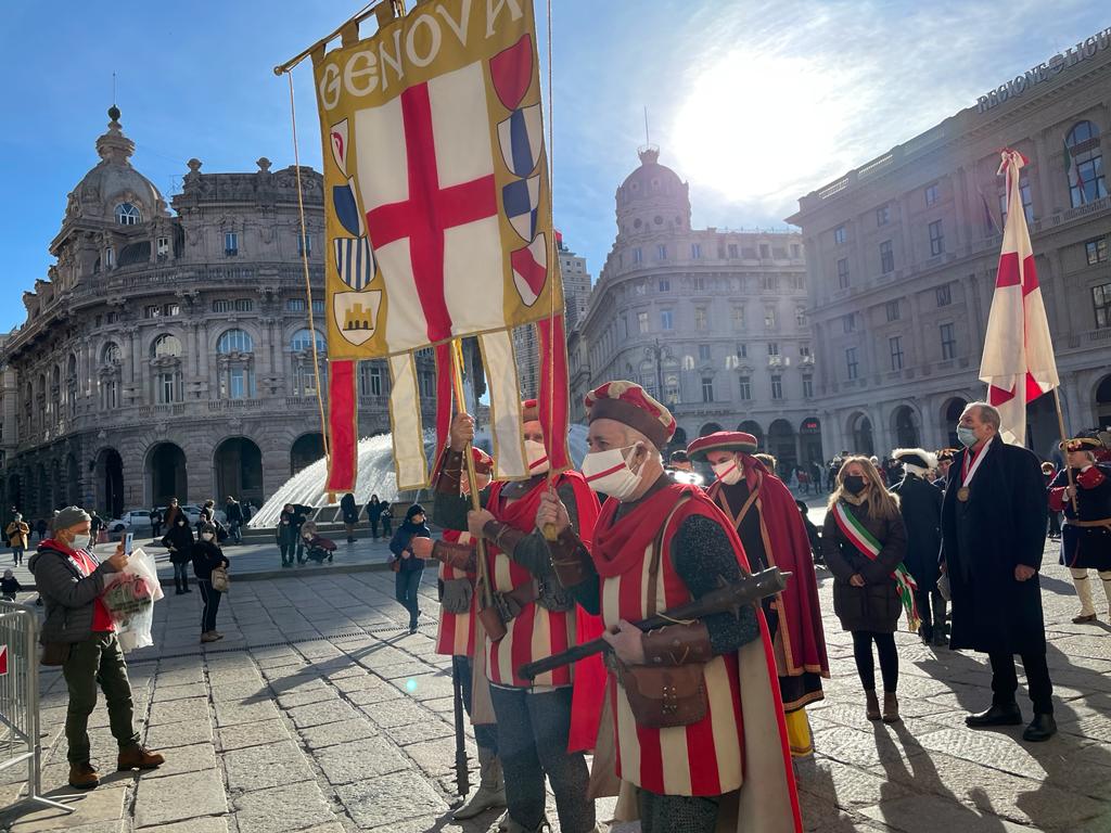 Genova, la commemorazione del celebre "Che l'Inse?" del Balilla in piazza Portoria: era il 5 dicembre 1746