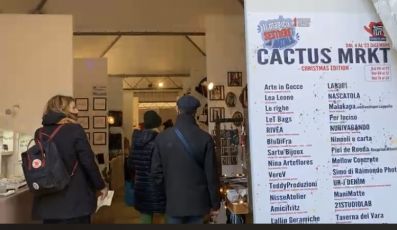 Genova, il Cactus Market in edizione natalizia ai Giardini Luzzati