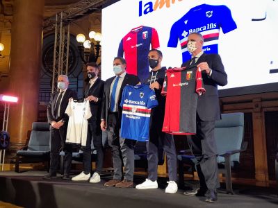 La mia Liguria: il nuovo sponsor sulle maglie di Genoa, Sampdoria e Spezia