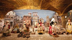 Genova, la meraviglia del presepe nel Santuario della Madonnetta