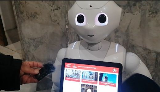 Genova, ecco Costantino&Costantina, i due robot che accoglieranno i visitatori di Palazzo Ducale