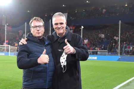 Genoa, il nuovo general manager Johannes Spors presente al Ferraris