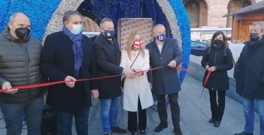 Genova, ecco il Mercatale in Piazza De Ferrari