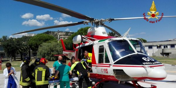 Forte Ratti, si sente male mentre va a caccia: soccorso con l'elicottero