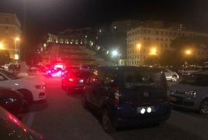 Genova, quasi due ore per uscire dal parcheggio di Piazza della Vittoria
