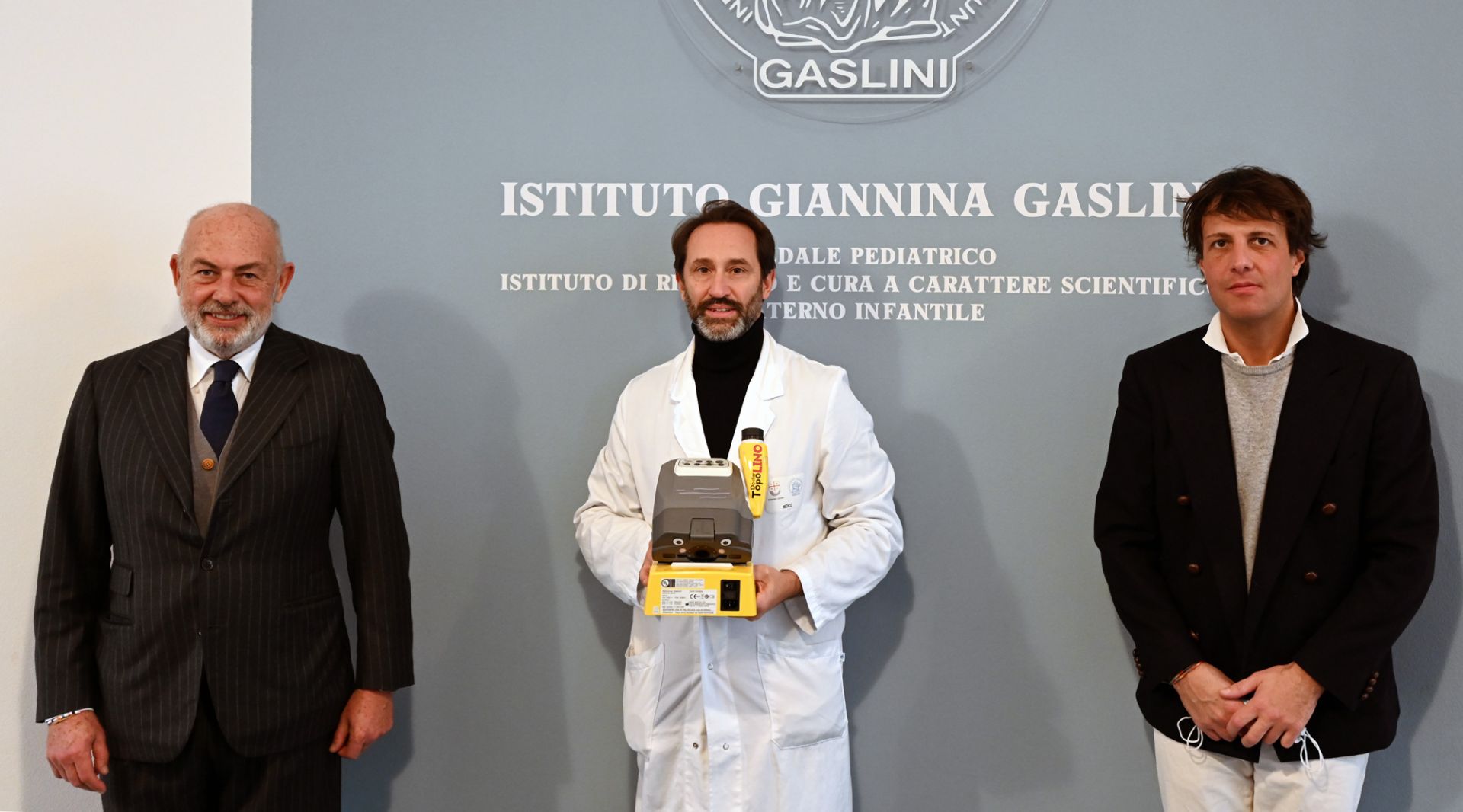 Genova, "Doctor Topo LINO": l'autorifrattometro portatile donato al Gaslini da DiaSorin e Progetto per gli Ospedali & l’Infanzia