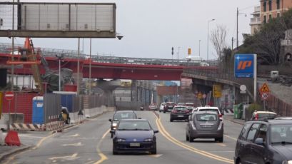 Genova, a Cornigliano chiuso il ponte Siffredi. Un anno di lavori